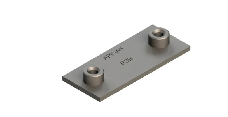 Schellenkörper Schweißplatte SHWSPL DIN3015 1