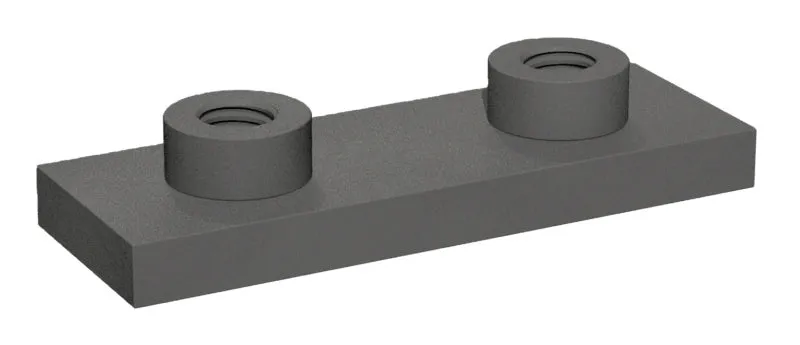 Schellenkörper Schweißplatte SHWSPL DIN3015 2