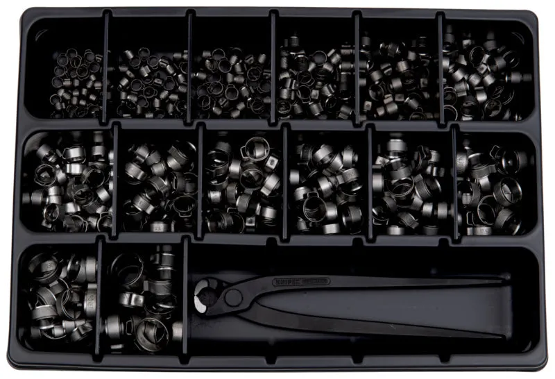 1 Ohr Klemme Sortiment/Set