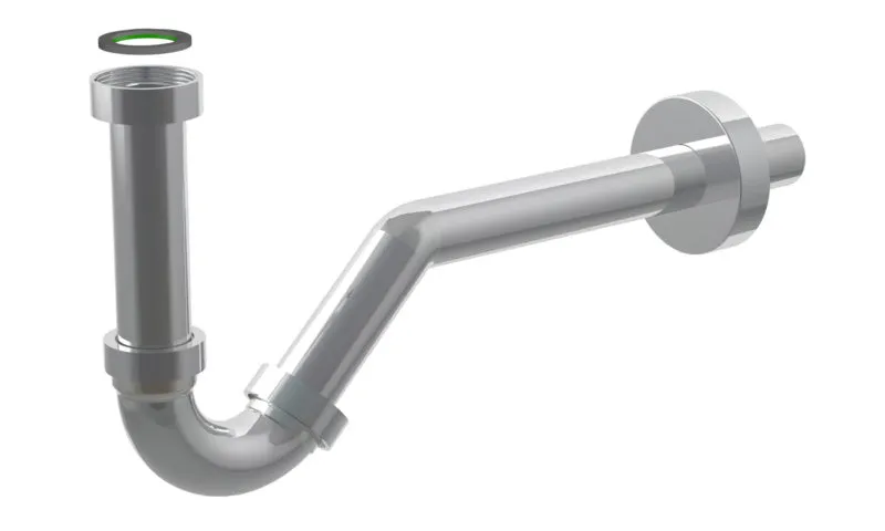 Ablauf Bidet Kunststoff verchromt BID ROEHRENSIPHON KST CR 11/4ZOX32