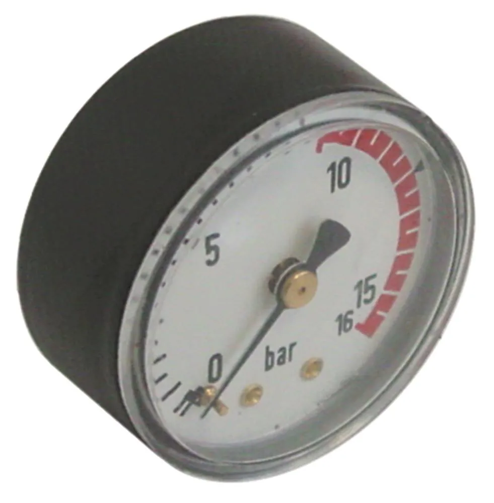 Reneka Manometer für Espressomaschine 0-16bar mit Markierung bei 9
