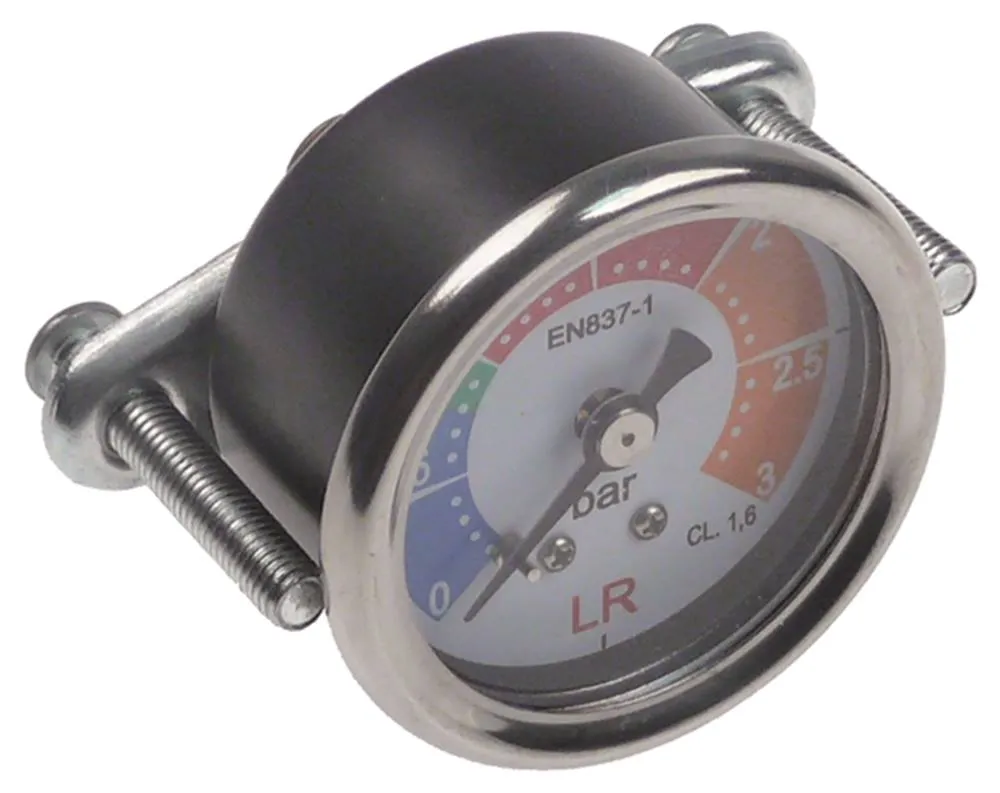 Manometer für Espressomaschine La-Rocca 0-3bar Anschluss rückseitig