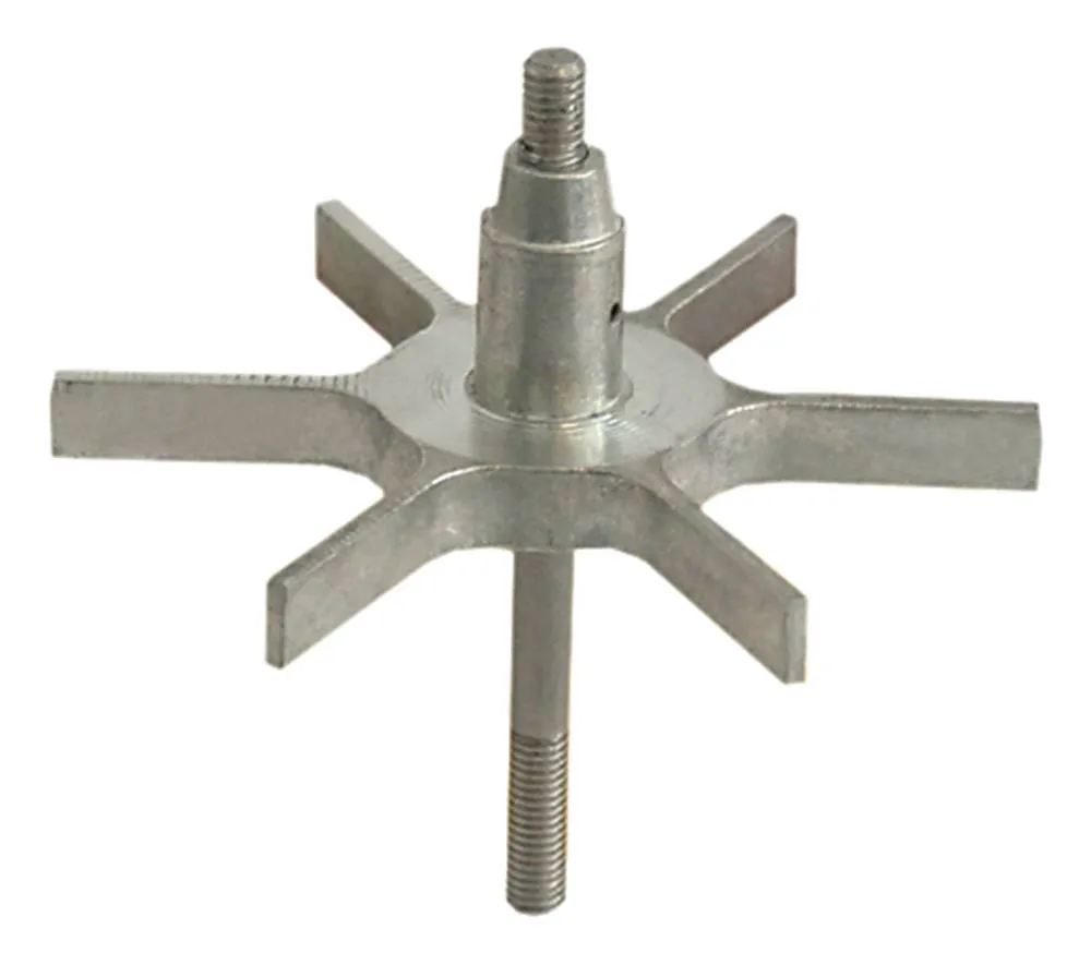 Stern für Kaffeemühle Obel ø 103mm EP unten M8 Welle ø 8mm x 100mm