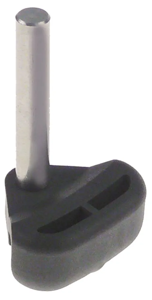 Drucktaste für Kaffeemühle La-SanMarco grau Welle ø 6mm x 36mm