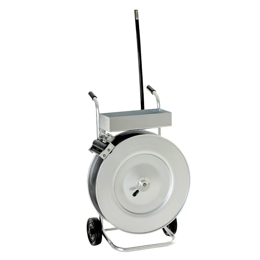Abrollwagen für PET- und PP-Band, für Bandbreite 13-16 mm