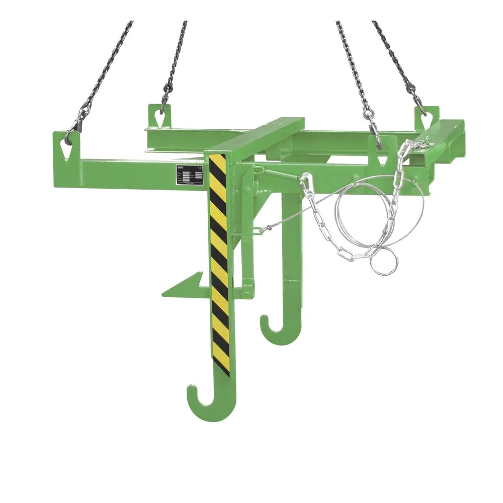 Bauer® Kipptraverse für Baustoffbehälter BBT, lackiert, Resedagrün