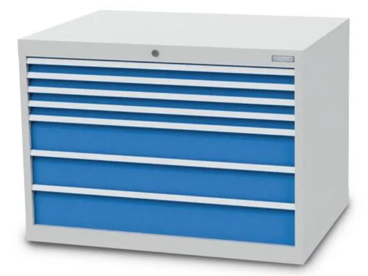 Bedrunka+Hirth Schubladenschrank 7 Schubladen 1500 kg 1005 x 736 x 719 mm