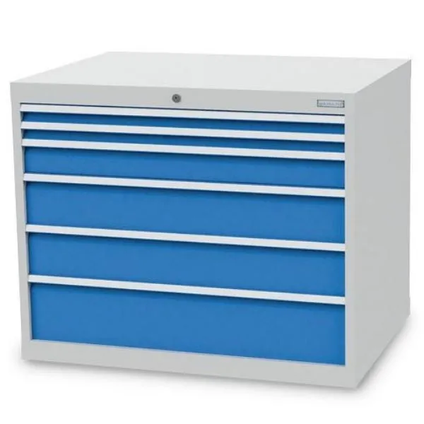 Bedrunka+Hirth Schubladenschrank 6 Schubladen B 100 mm