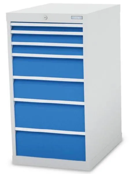 Bedrunka+Hirth Schubladenschrank schmal R 18-24 7 Schubladen 555 x 736 x 1019 mm