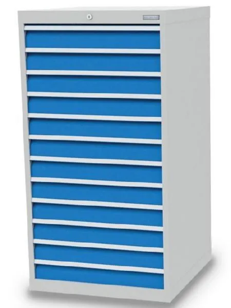 Bedrunka+Hirth Schubladenschrank mit Zentralverriegelung und 12 Schubladen 1319 mm