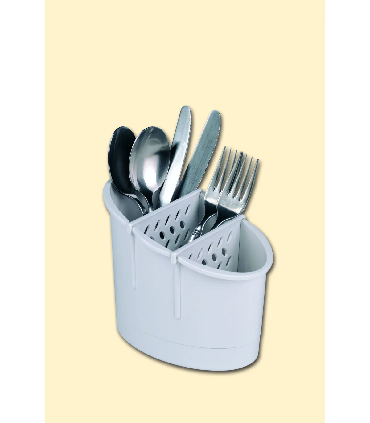 Besteckabtropfer mit drei Fächern 21850 DENOX-FAMESA