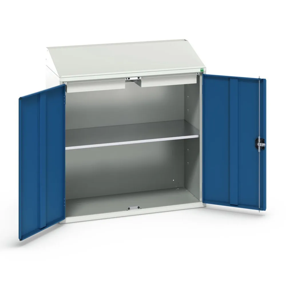 bott verso Economy Pult, mit 1 Fachboden und 2 Schubladen, BxTxH: 1050 x 550 x 1130 mm