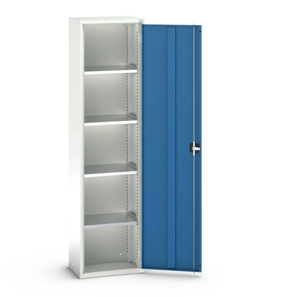 bott verso Flügeltürschrank, mit 4 Fachböden, BxTxH: 525 x 350 x 2000 mm