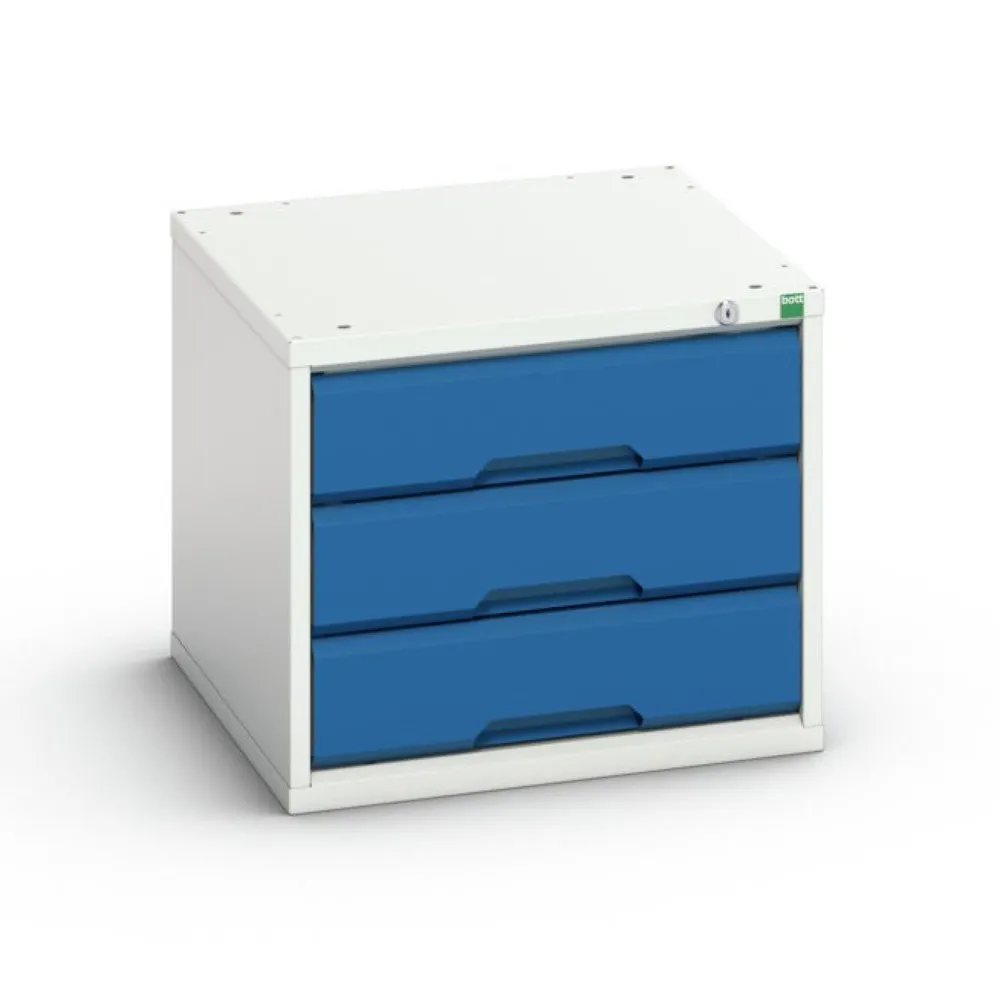bott verso Schubladenschrank, mit 3 Schubladen, BxTxH: 525 x 550 x 450 mm