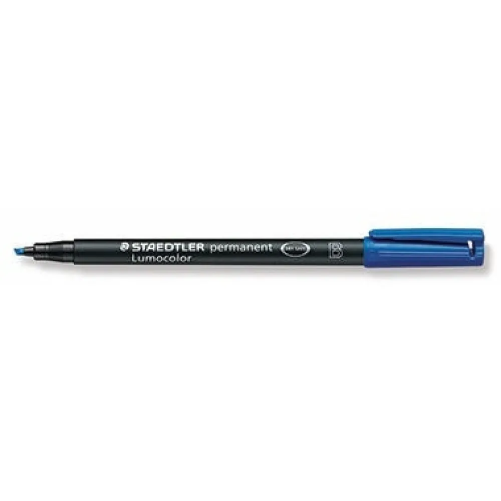 STAEDTLER Folienschreiber Lumocolor 314-3 1-2,5mm permanent blau
