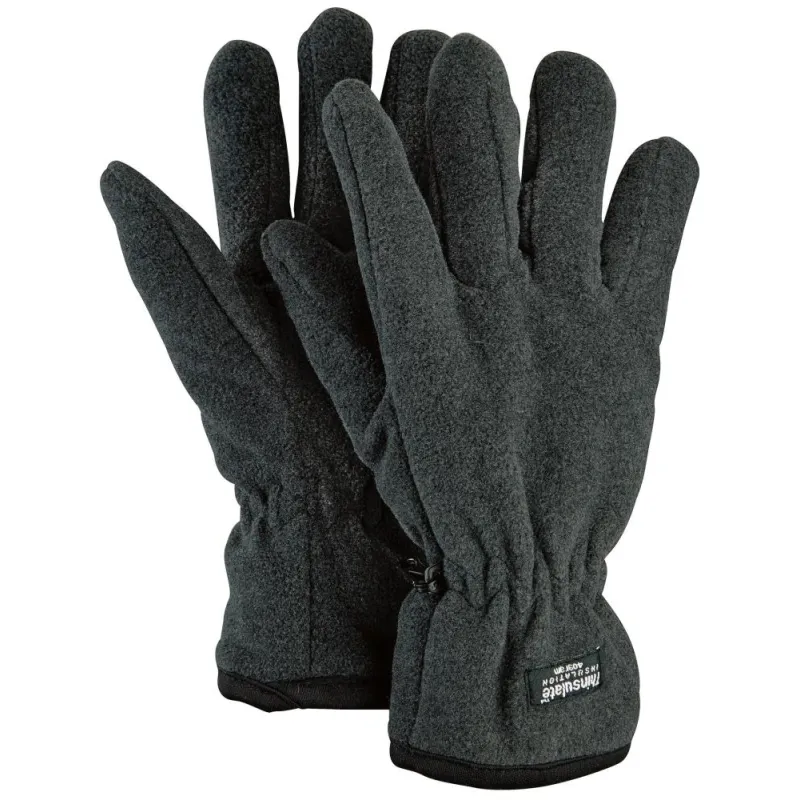 Handschuhe Fleece Thinsulate dunkelgrau M