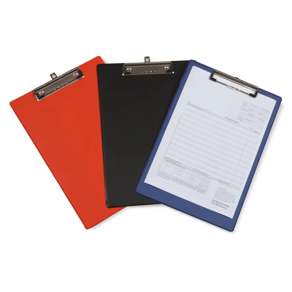 Klemmbretter für Werkstattplaner, blau