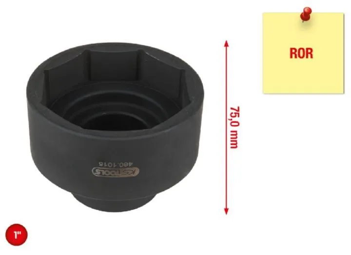 KS Tools Achsmuttern Schlüssel für ROR 83 mm