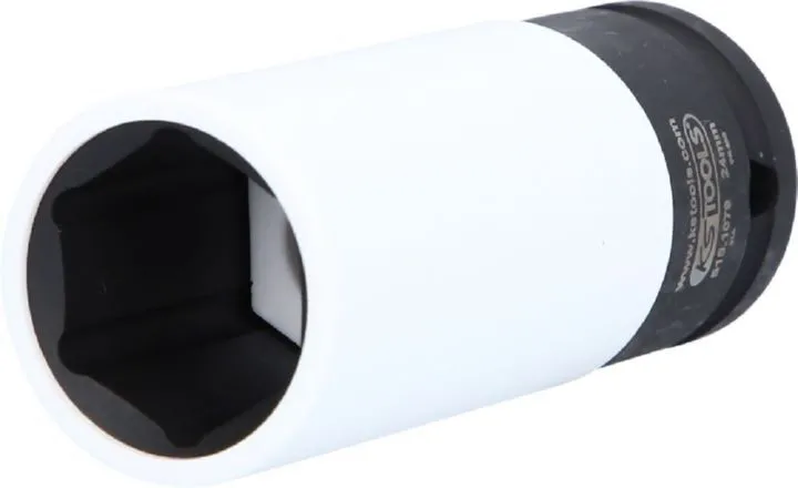 KS Tools 1/2 Zoll Alu Felgen Kraft Stecknuss robust lang 24 mm