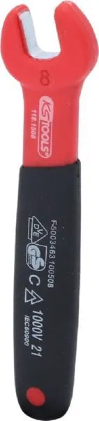 KS Tools Isolierter Maulschlüssel 8 mm
