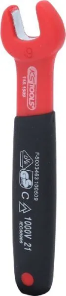 KS Tools Isolierter Maulschlüssel 9 mm