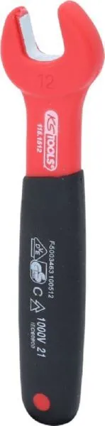 KS Tools Isolierter Maulschlüssel 12 mm