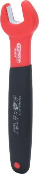 KS Tools Isolierter Maulschlüssel 14 mm