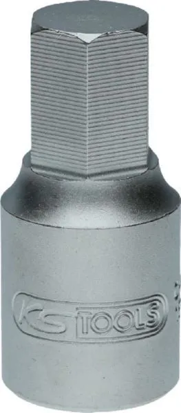 KS Tools 3/8 Zoll Öldienst Bit Stecknuss für Innensechskant Schrauben 12 mm
