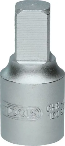 KS Tools 3/8 Zoll Öldienst Bit Stecknuss für Innenvierkant Schrauben 10 mm