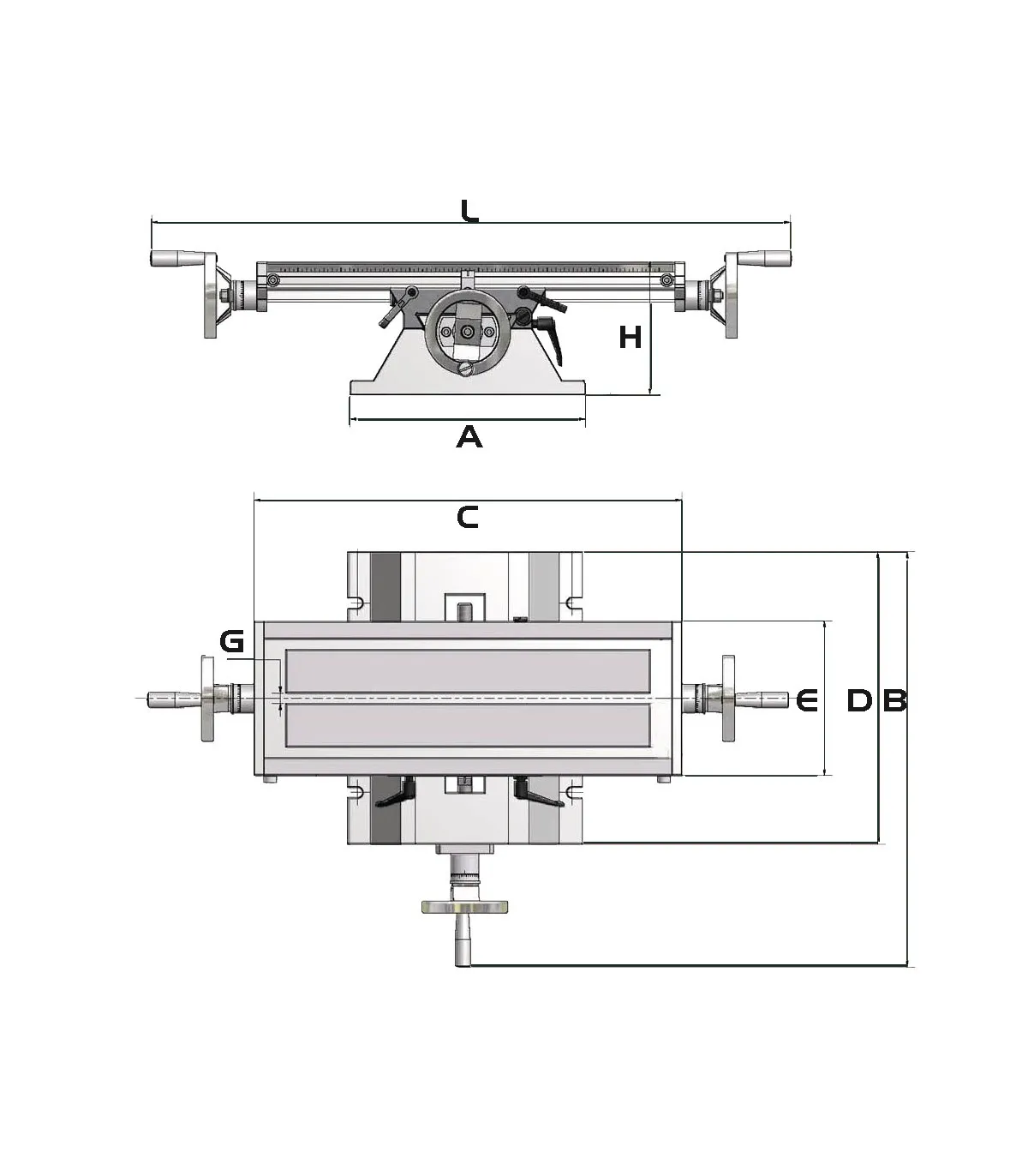 KT-179-Koordinaten-Tisch - Kontrolle und Genauigkeit für Bohrer | Metalworks