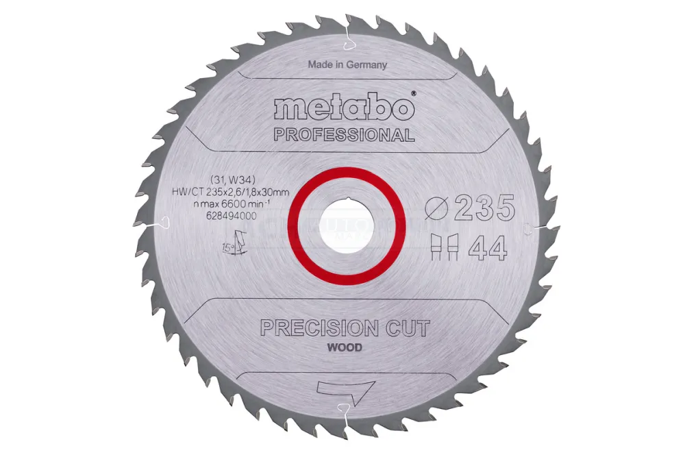 Metabo PrecisionCutProfØ235x2.6/1.8x30 44 WZ15° - 628494000