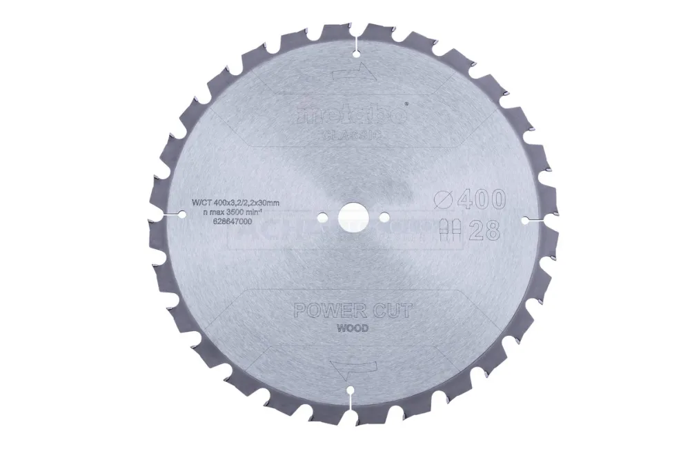 Metabo PowerCutClassic 400x30 28 TZ/TZ 15° - 628647000