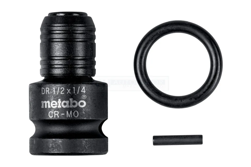 Metabo Schlagadapter 1/2" auf 1/4",E6,3,3-tlg. - 628837000