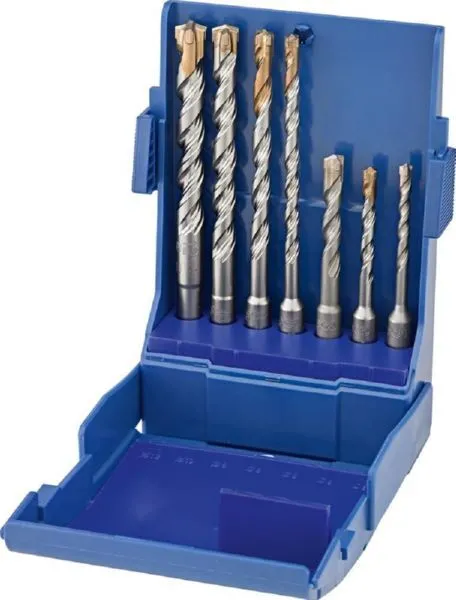 FORUM SDS-plus-Hammerbohrer-Satz 4-Schneiden Geometrie 7-teilig