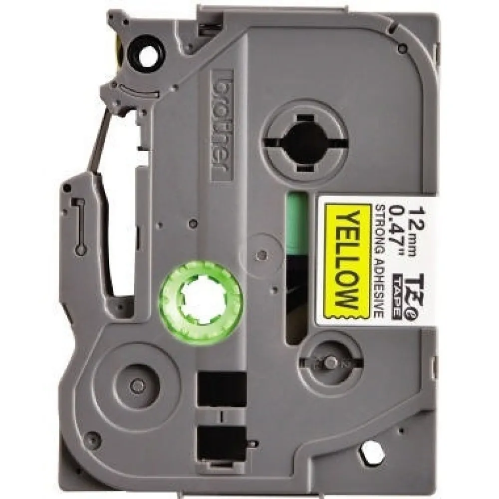 P-touch Schriftband Stark TZES631 laminiert 12mmx8m sw auf ge