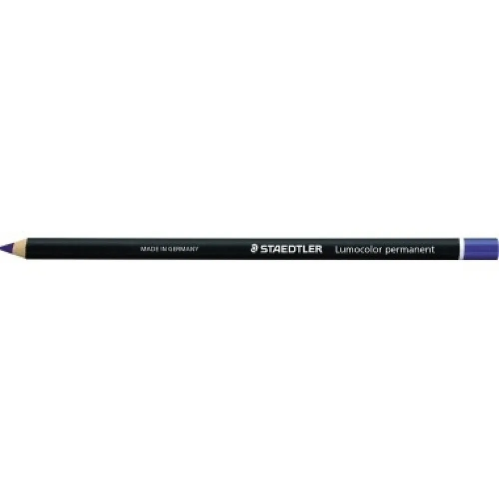 STAEDTLER Trockenmarker Lumocolor glasochrom 108 20-3 permanent blau
