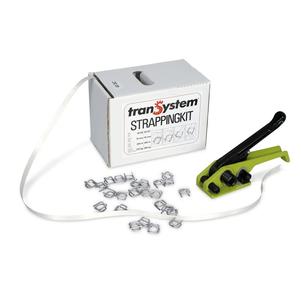 Umreifungsset Einsteiger für PET-Kraftband, für Bandbreite 16 mm