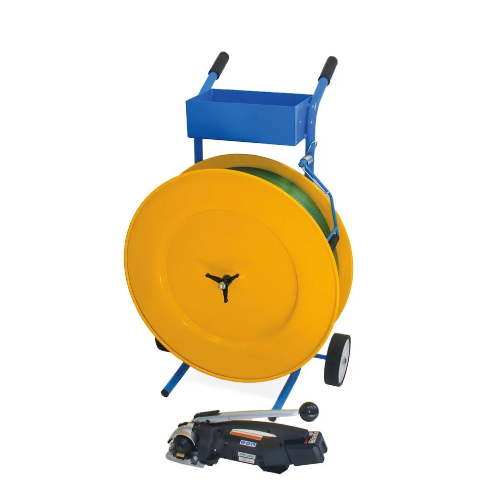 Umreifungsset Komfort für PET-Band, Dauereinsatz, für Bandbreite 13 mm