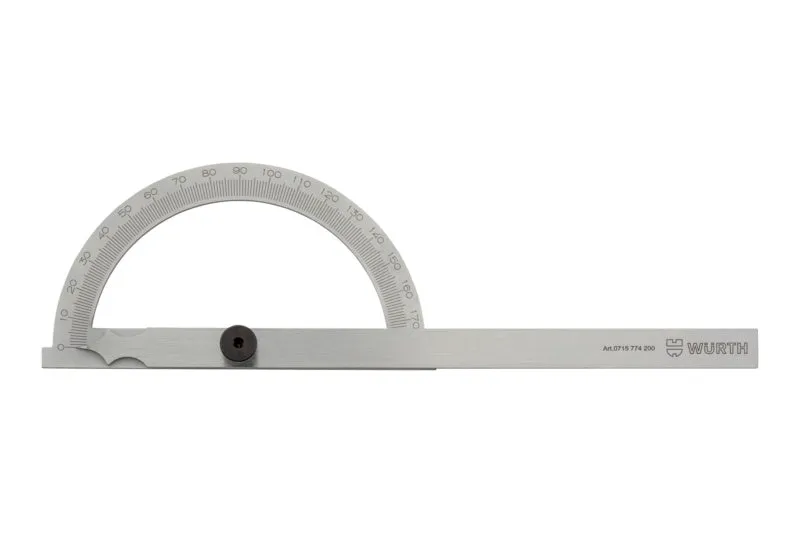 Winkelmesser Analog GRDMESS PRAEZ MATTVERCHROMT