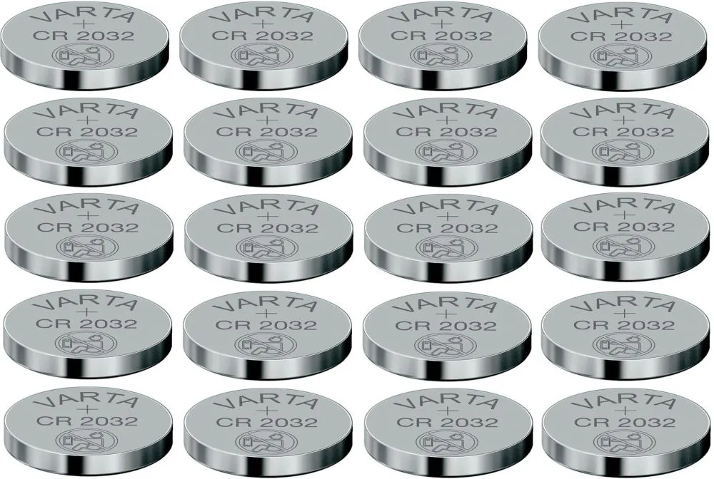 Varta CR2032 Lithium Knopfzellen 20x Stück