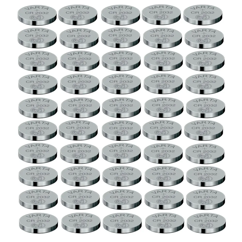 Varta CR2032 Lithium Knopfzellen 50x Stück