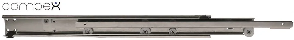 Teleskopauszug CNS Breite 17mm Länge 500mm Höhe 60mm VPE 1 Paar 560mm