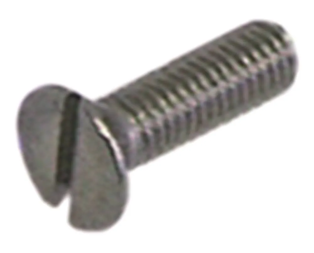 Senkkopfschraube M6 Länge 14mm CNS Aufnahme Schlitz VPE 20 Stück