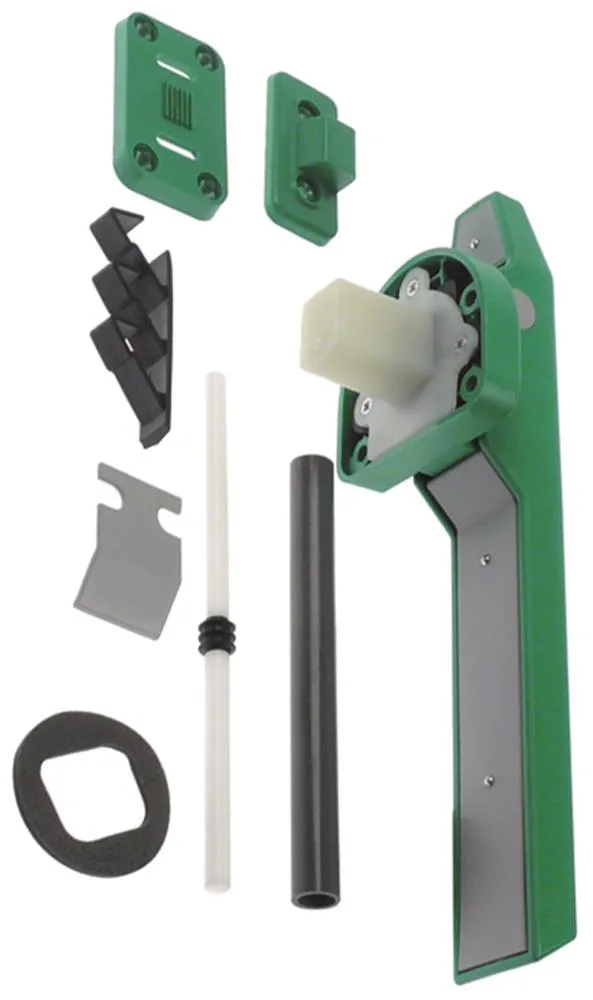 Türöffner 2200 EP innen Breite 90mm Höhe 56mm Abmaße 35x65mm grün