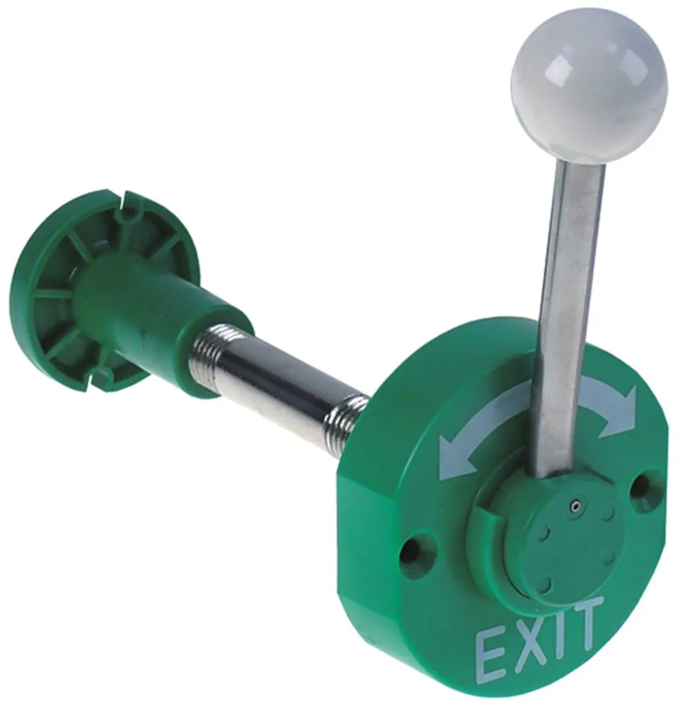 STUV Notöffner für Kühlzelle für Türstärke 121-140mm Länge 111mm