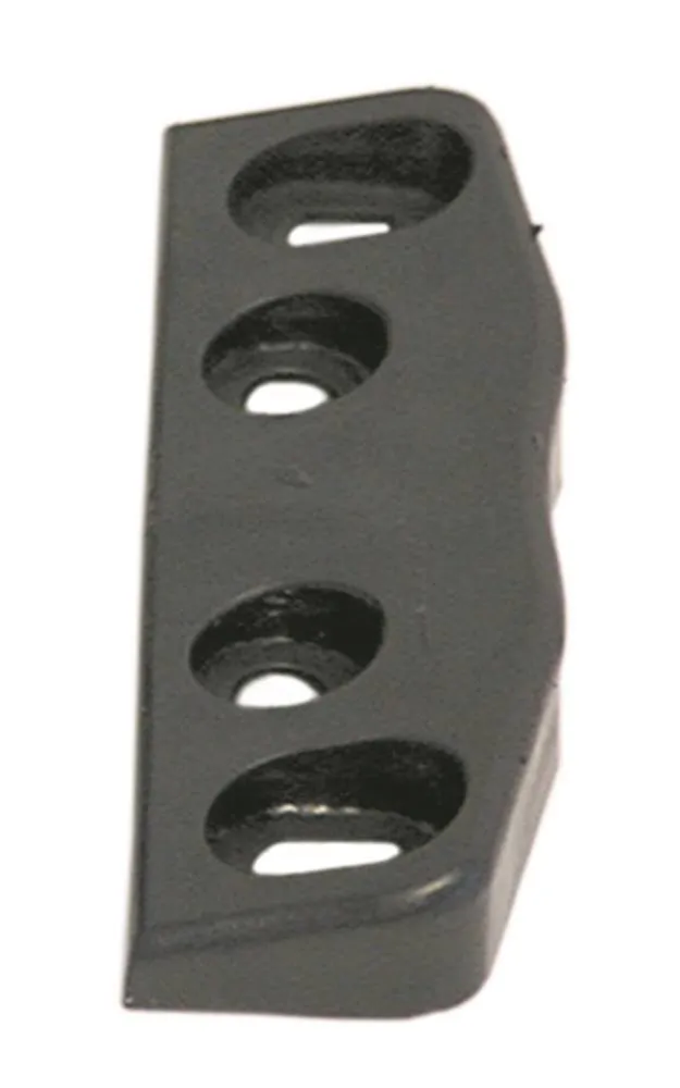 STUV Kloben für Kühlzelle Länge 80mm Breite 18mm Höhe 18mm schwarz