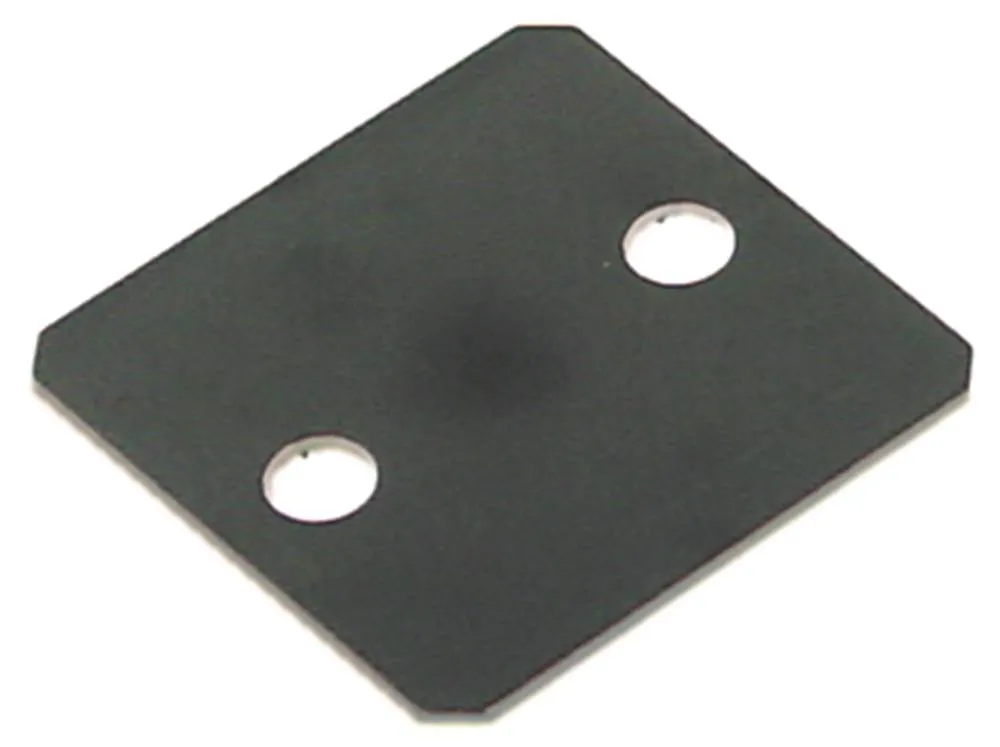 Unterlegplatte für Küppersbusch aus CNS Länge 40mm Breite 40mm