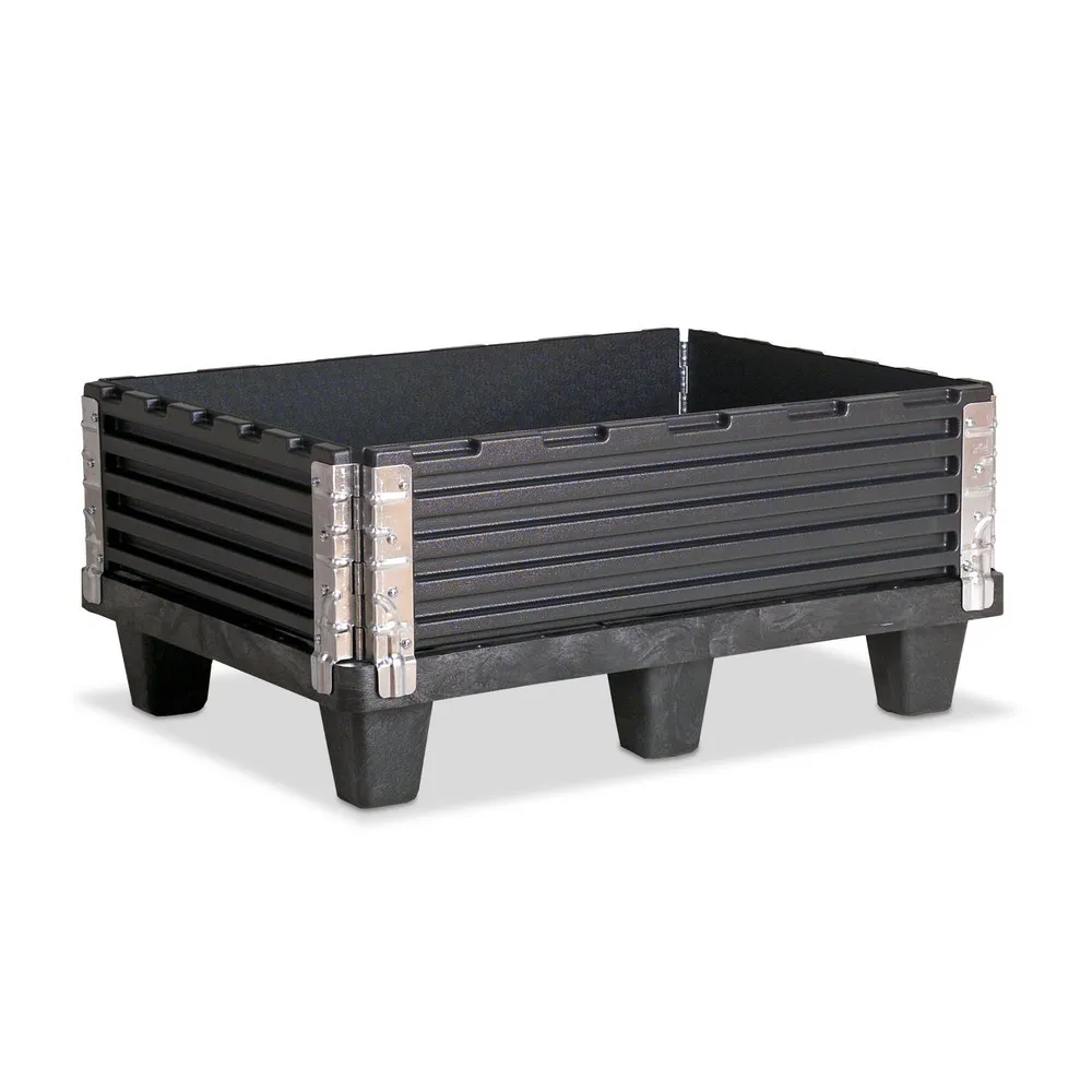 Aufsatzrahmen aus Kunststoff, BxT 800 x 600 mm, 4 Scharniere