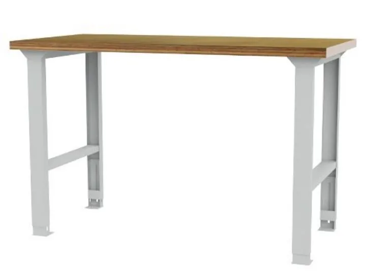 Bedrunka+Hirth Reihenwerkbank mit Vierkantrohr 2000 x 750 x 859 mm