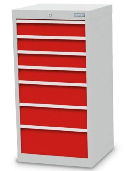 Bedrunka+Hirth Schubladenschrank R 18-16 7 fach 530 x 500 x 1019 mm